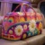 Hippie Van Quilted Duffle Bag