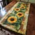 Sunflower Quilted Table Runne