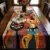 Feline Frolic Quilted Table Runner